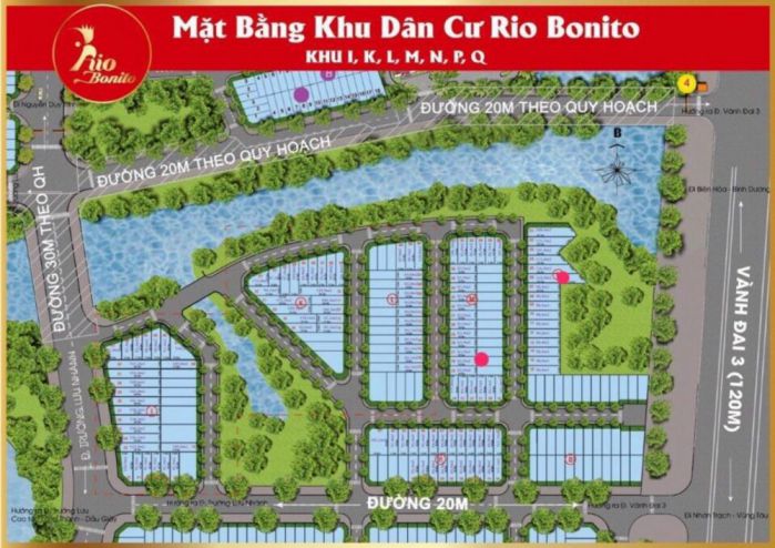 Khu dân cư Rio Bonito là dự án đất nền quận 9