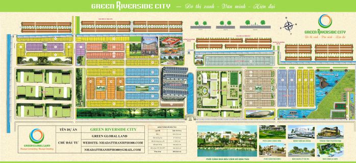 Dự án đất nền huyện Bình Chánh tiếp theo được đề cập là dự án Green Riverside City