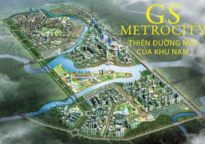 dự án GS Metrocity khu đô thị mới Nhơn Đức Phước Kiến Nhà Bè thuộc Tập đoàn GS E&C
