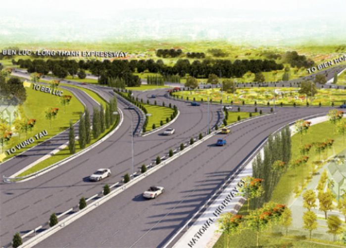 Tuyến đường cao tốc Bến Lức – Long Thành là một trong những dự án trọng điểm quốc gia