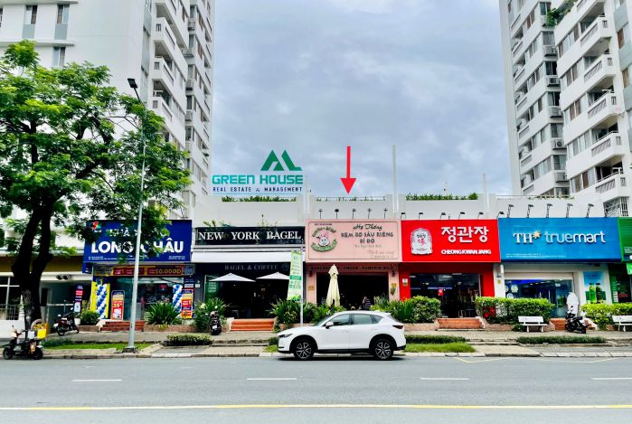Cho thuê shophouse mặt tiền đường Nguyễn Đức Cảnh 83,5m2 giá cho thuê 80tr